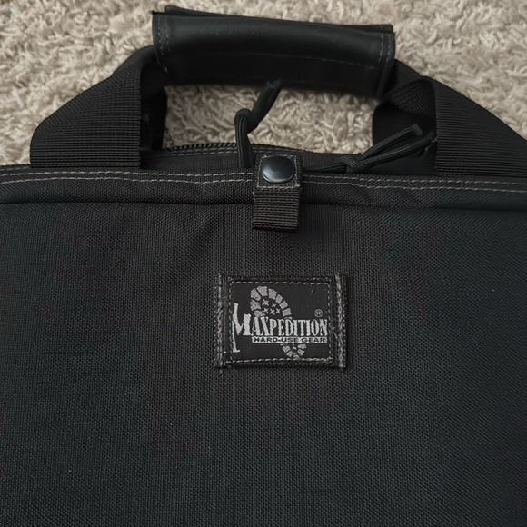 EUC Maxpedition Operator Tactical Black Attache Laptop/Tactical Bag - Picture 8 of 16